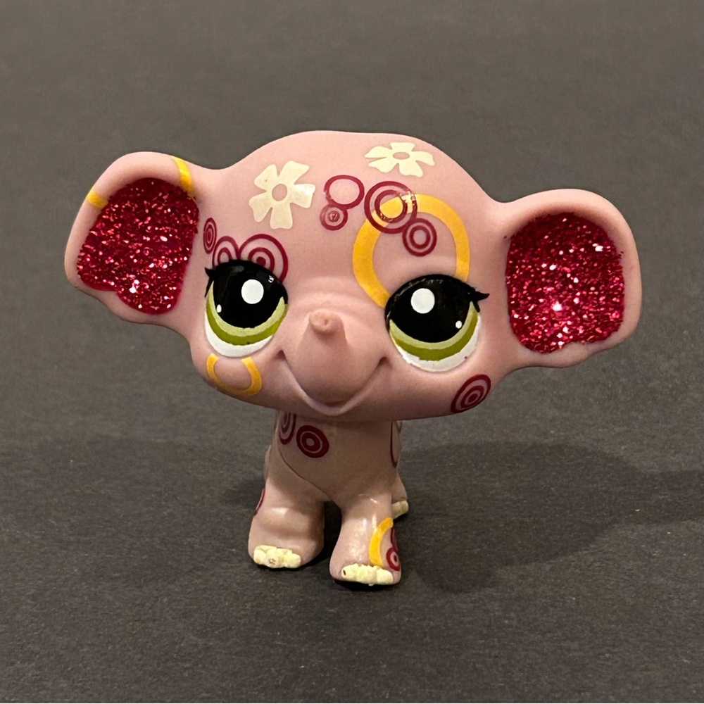 Littlest Pet Shop Glitter Elephant 2154